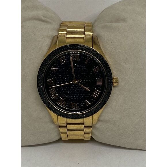 Michael Kors MK3320 Women's Gold Stainless Steel Analog Dial Quartz Watch VK464 - Picture 1 of 12